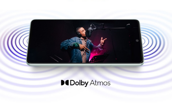 Điện thoại Samsung Galaxy A73 âm thanh Dolby Atmos