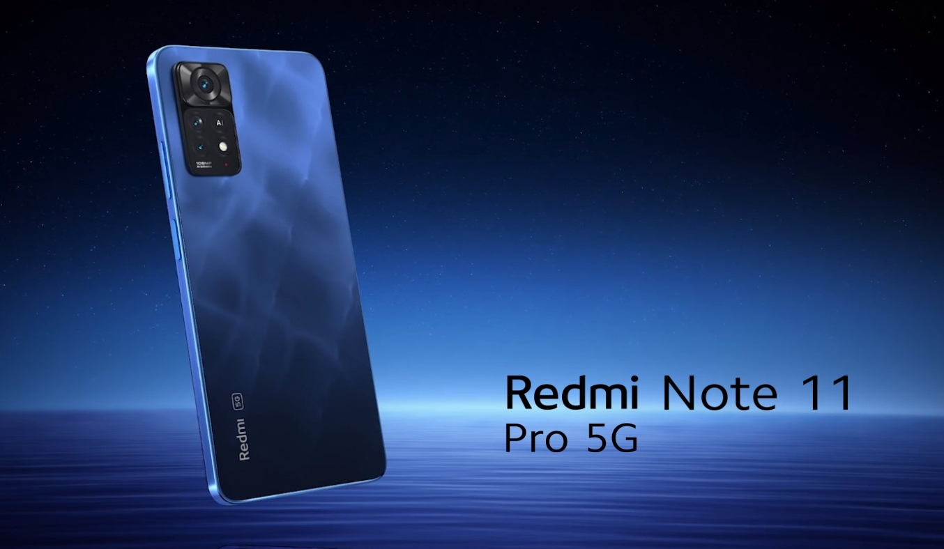 Điện thoại Xiaomi Redmi Note 11 Pro 5G màu Xanh dương độc đáo