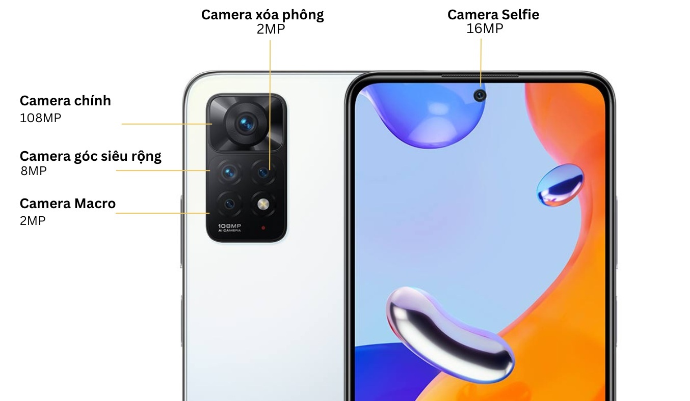 Điện thoại Xiaomi Redmi Note 11 Pro chụp hình sắc nét
