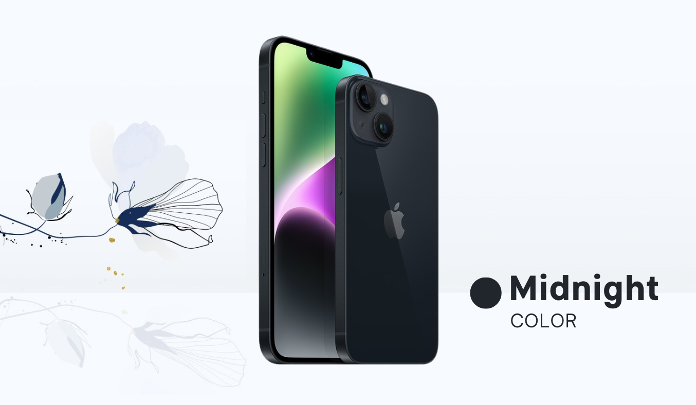 Điện thoại iPhone 14 256GB Đen diện mạo sang trọng