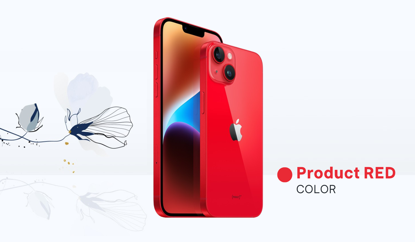 Điện thoại iPhone 14 512GB Đỏ diện mạo sang trọng