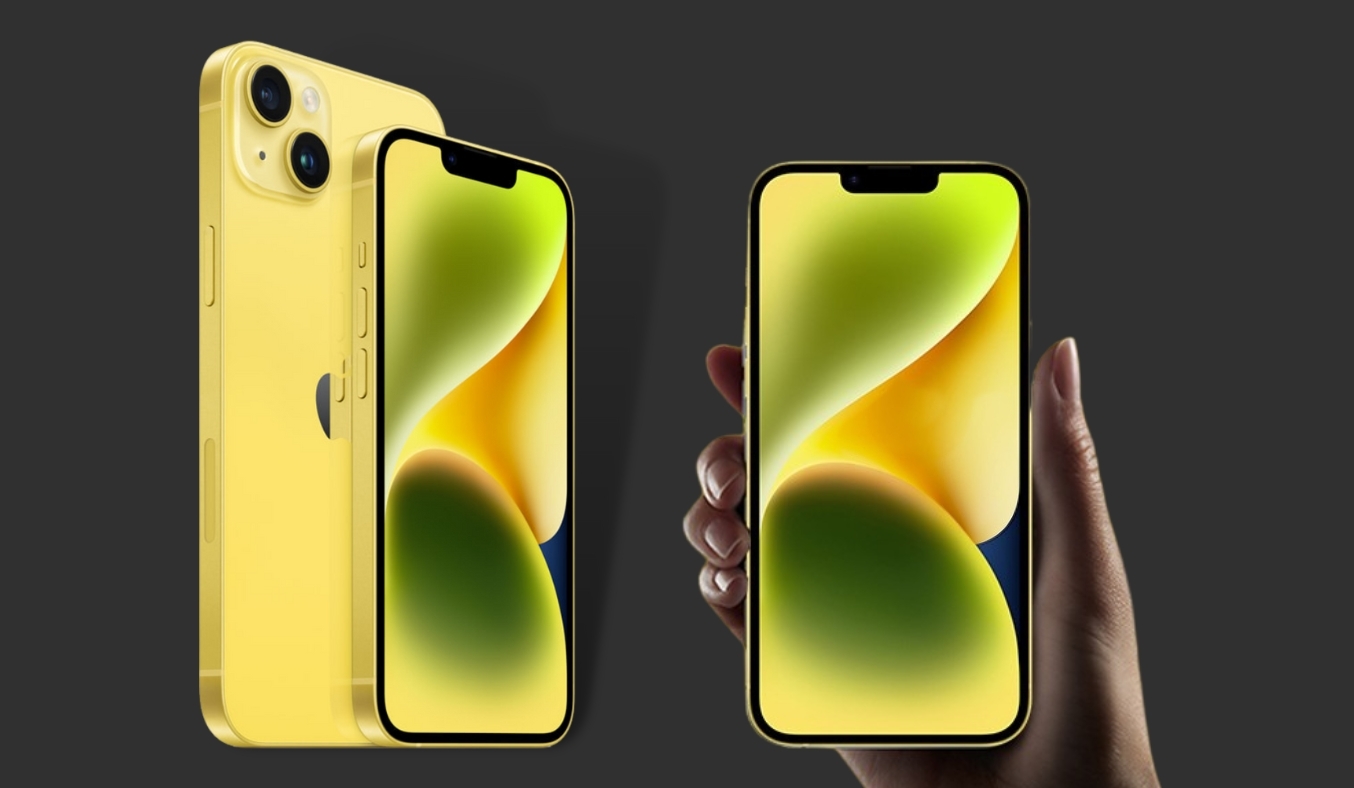 Điện thoại iPhone 14 màu Vàng tươi trẻ trung
