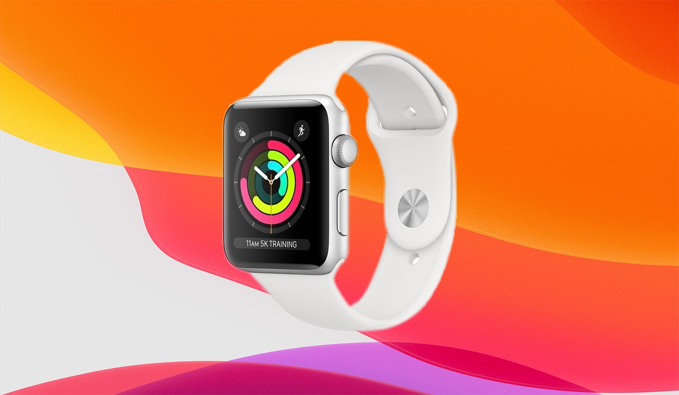 Apple Watch Series 3 42MM Silver - White Sport Band thiết kế hiện đại, nhỏ gọn