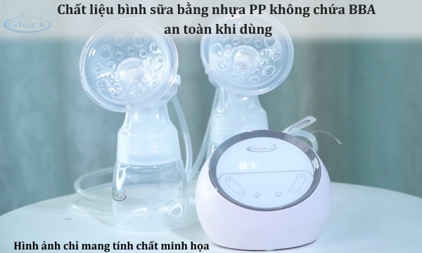 Máy hút sữa điện đôi Gluck Baby GP60