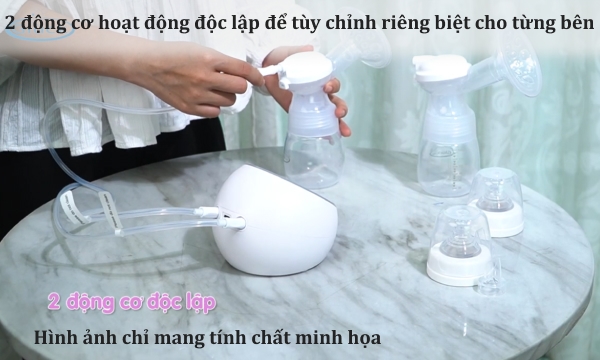 Máy hút sữa điện đôi Gluck Baby GP60