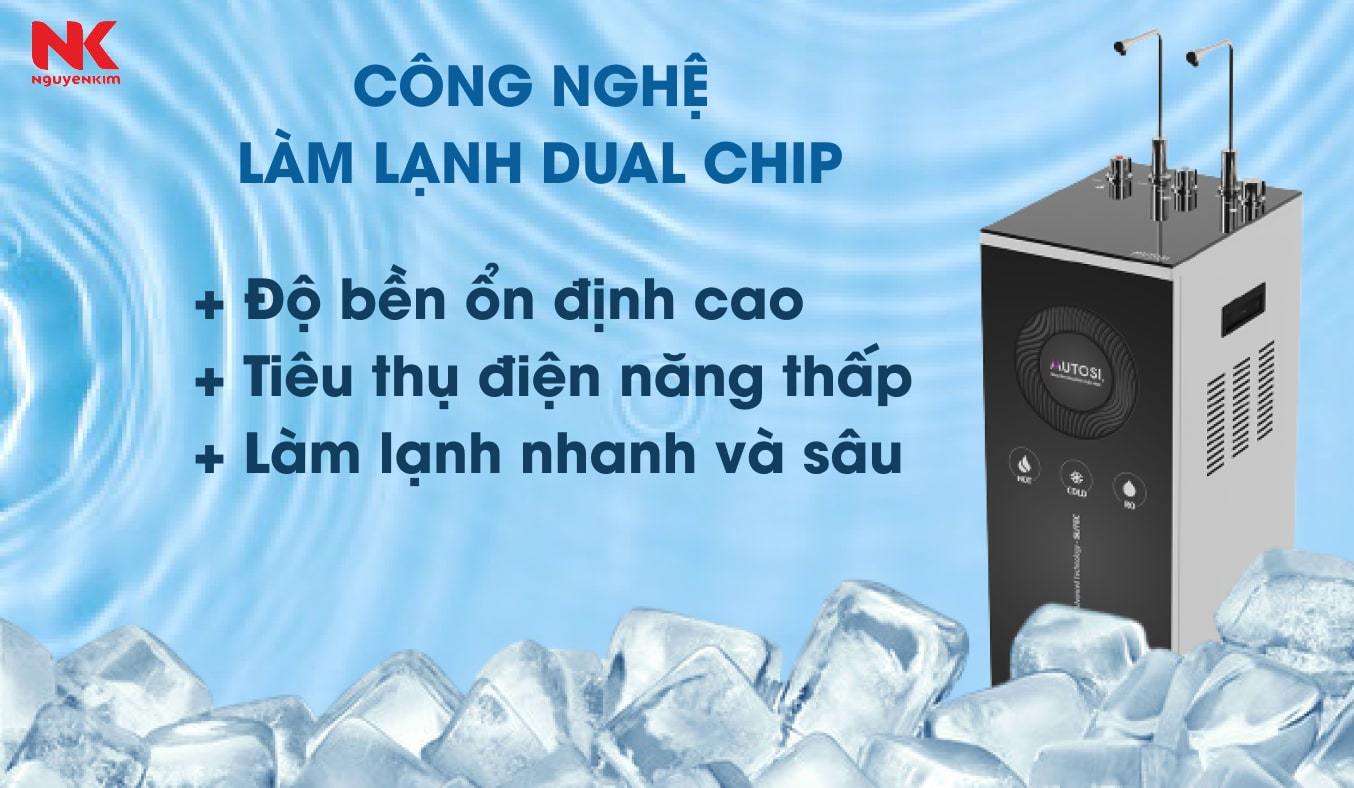 Máy lọc nước nóng lạnh nguội Mutosi MP-C102S - Công nghệ