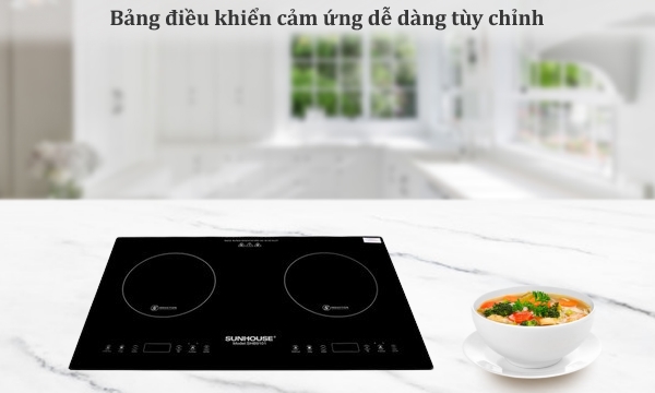 Bếp từ đôi Sunhouse SHB9101