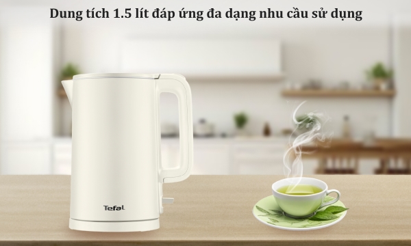 Bình đun siêu tốc 1.5 lít Tefal Colour KO140AE0