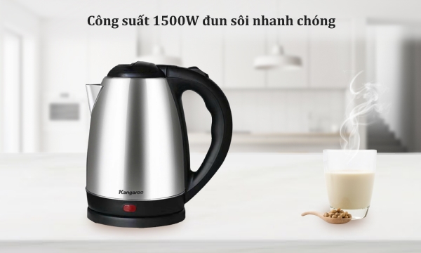 Bình đun siêu tốc 1.8 lít Kangaroo KGWK18I2