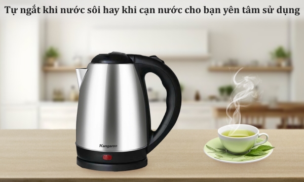 Bình đun siêu tốc 1.8 lít Kangaroo KGWK18I2