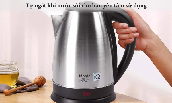 Bình đun siêu tốc Magic 1.8 lít A-08