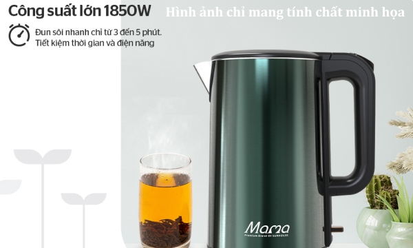 Bình đun siêu tốc Sunhouse 1.8 lít SHD1389