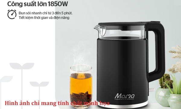 Bình đun siêu tốc Sunhouse 1.7 lít SHD1330