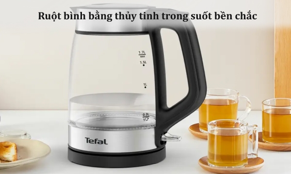 Bình đun siêu tốc 1.7 lít Tefal KI605830