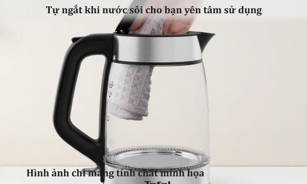 Bình đun siêu tốc 1.7 lít Tefal KI605830