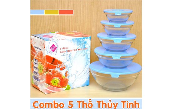 Bộ thố thủy tinh Neryishi đẹp mắt