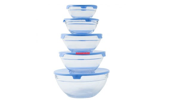 Bộ thố thủy tinh Neryishi tiện dụng