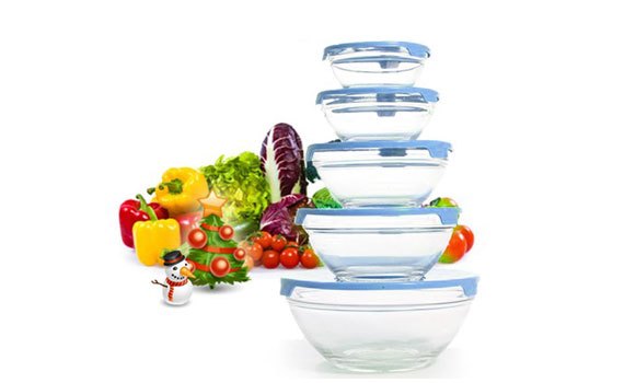 Bộ thố thủy tinh Neryishi an toàn sức khỏe