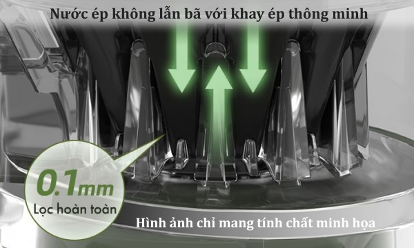 Máy ép chậm Bear YZJ-D01Y6