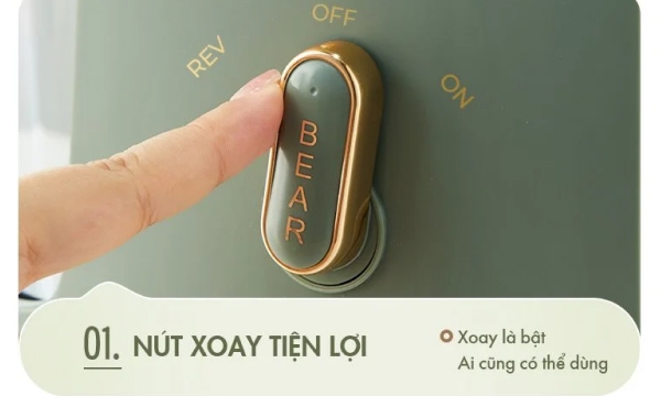 Máy ép chậm Bear YZJ-D01Y6