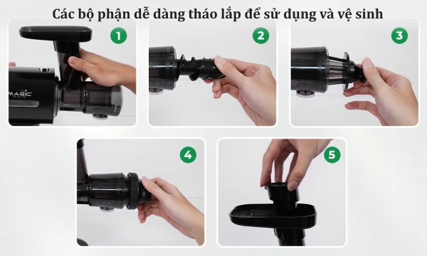 Máy ép chậm Magic Eco AC-136