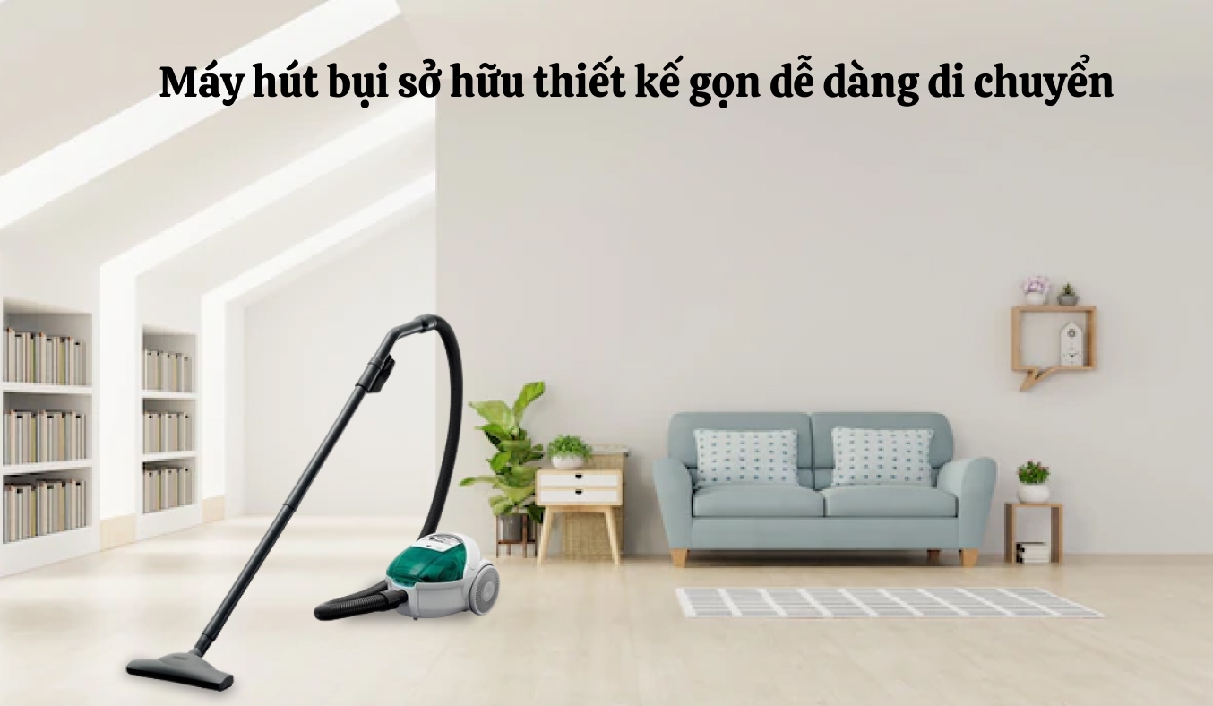 Máy hút bụi Hitachi CV-BF16 24CV (GN)