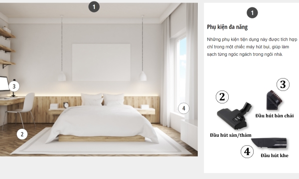 Máy hút bụi Panasonic MC-CL603GN49