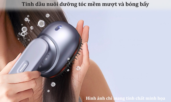 Lược massage đầu Philips PPM1511