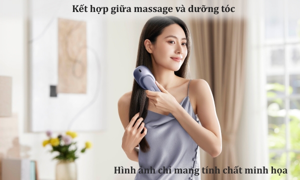 Lược massage đầu Philips PPM1511