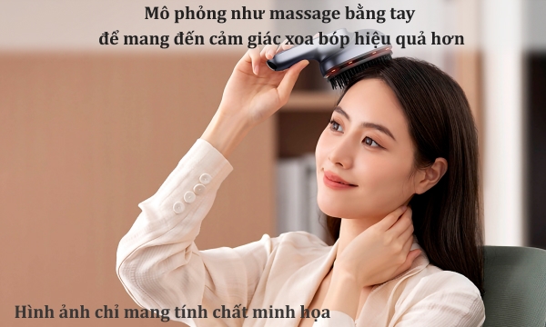 Lược massage đầu Philips PPM1511