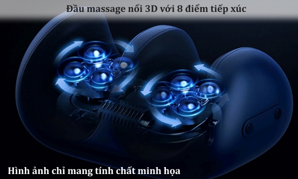 Máy massage chân Philips PPM6331