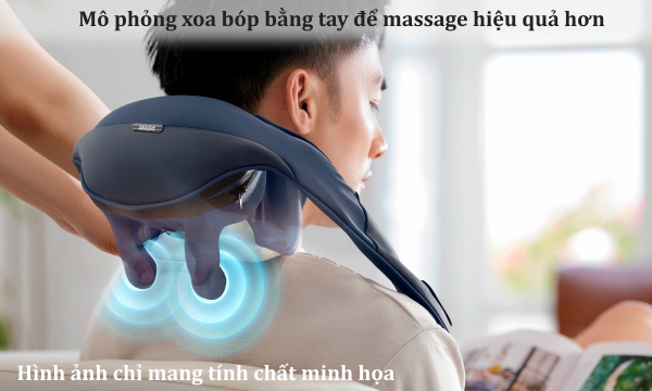 Máy massage cổ vai gáy Philips PPM3522