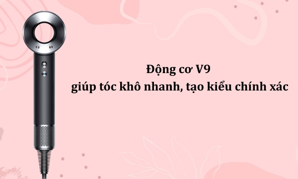 Máy sấy tóc Dyson Supersonic™ HD15 (Đen/Xám)