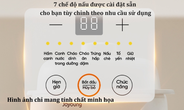 Nồi nấu chậm Joyoung 1 lít JSC-107