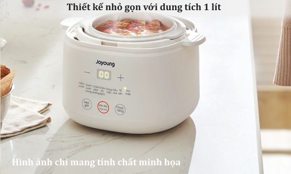 Nồi nấu chậm Joyoung 1 lít JSC-107