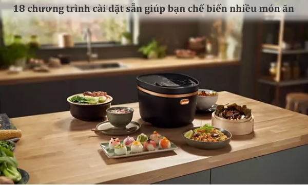 Nồi cơm điện cao tần Philips 1.5 lít HD4539/62