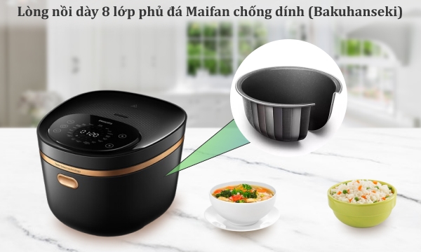 Nồi cơm điện cao tần Philips 1.5 lít HD4539/62