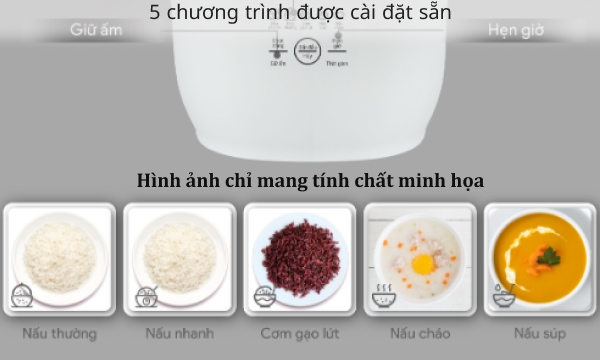 Nồi cơm điện tử BlueStone 0.6 lít RCB-5928