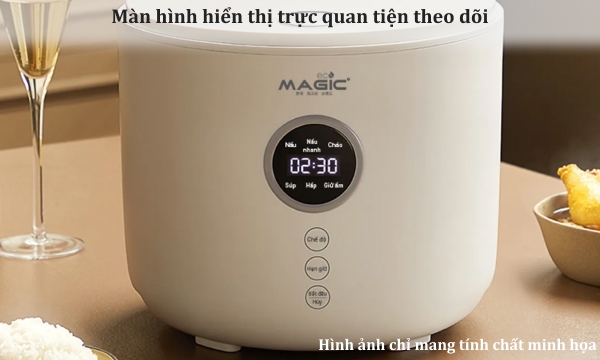 Nồi cơm điện tử Magic Eco 1.2 lít AC-250