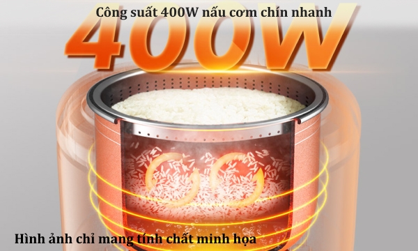 Nồi cơm điện tử Gaabor 1 lít GR-S25D