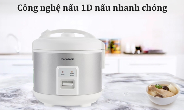 Nồi cơm điện Panasonic 1 lít SR-MVN10LRAX Xám