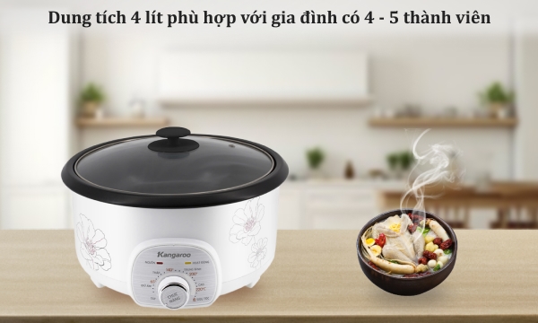 Nồi lẩu điện Kangaroo KG40EH2
