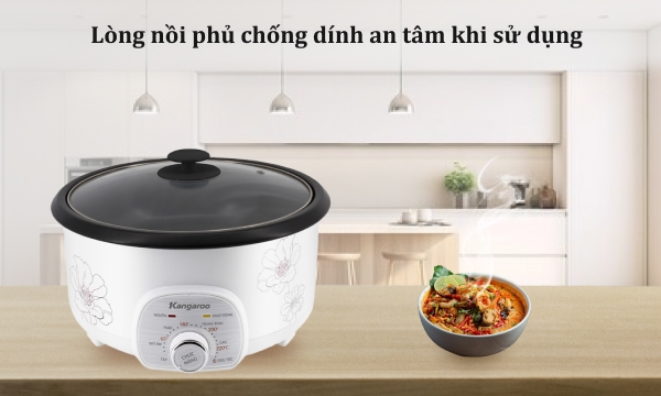 Nồi lẩu điện Kangaroo KG40EH2