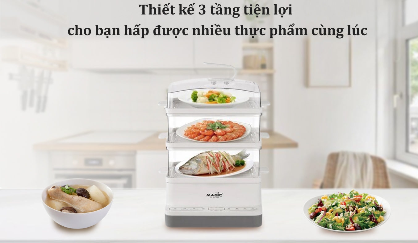 Nồi hấp đa năng Magic Eco AC-280