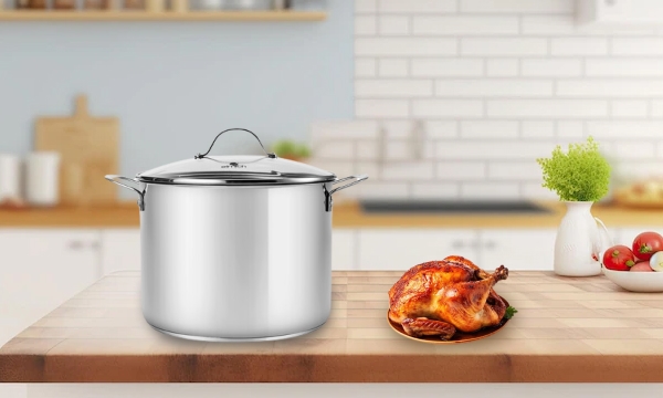 Nồi luộc gà inox 304 Elmich EL-2525IN30 size 30cm