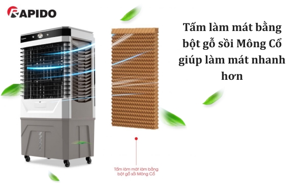 Quạt điều hòa không khí Rapido Everest 9000-M