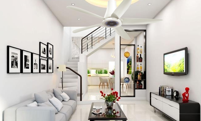 Quạt trần Mitsubishi C56-Rw5 Cy-Gy thiết kế sang trọng