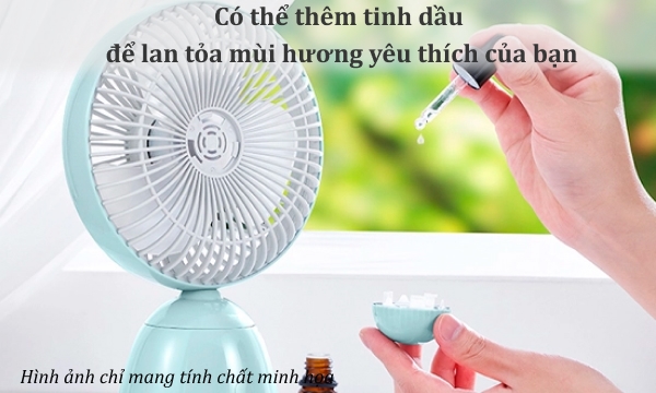 Quạt sạc Lofans FS1 Xanh Dương