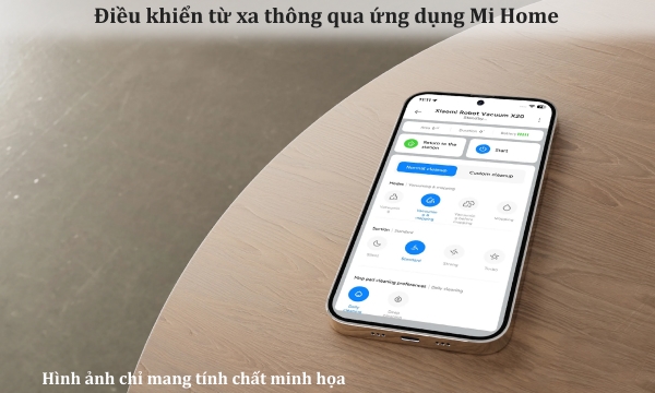 Robot hút bụi lau nhà Xiaomi X20