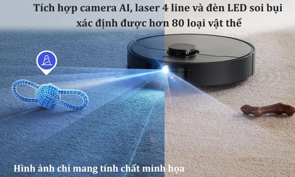 Robot hút bụi lau nhà Dreame X40 Ultra